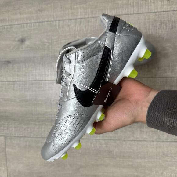 Nike Premier 3 FG Metallic Silver Soccer Cleats HM0265-004 Size 7.5 Men main image 8